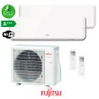 Aire acondicionado Fujitsu 2x1 Serie KM con instalación en Tarragona