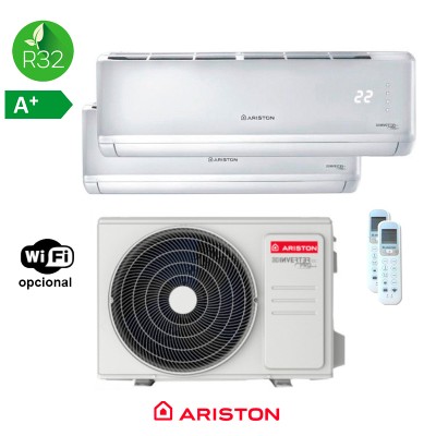 AIRE ACONDICIONADO ARISTON 2X1 DUAL C50 XDO-0 + ALYS 25 + ALYS 25